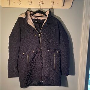 Quilted Lined Black Women's Jacket